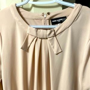 Karl Lagerfield Paris Bow Blouse